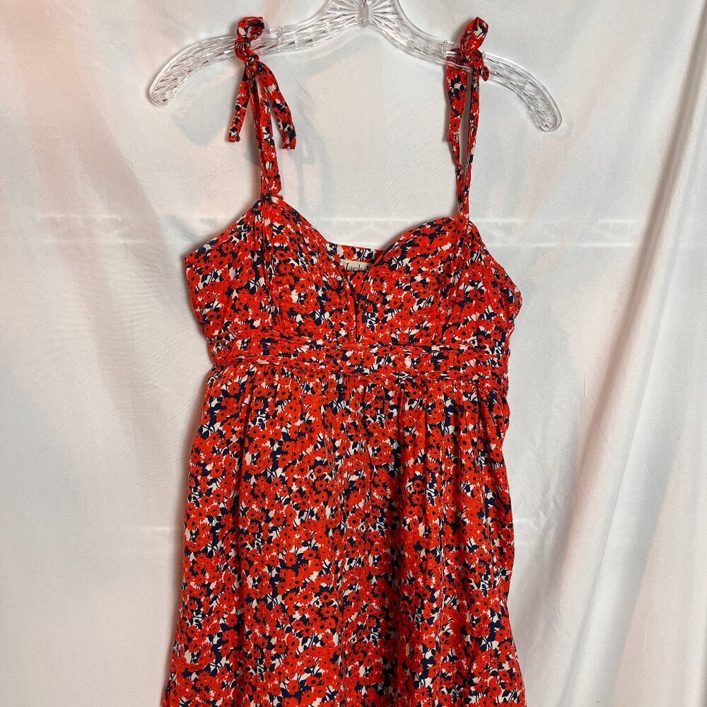 Women's Red Floral Jack Wills Camisole Size EU 10